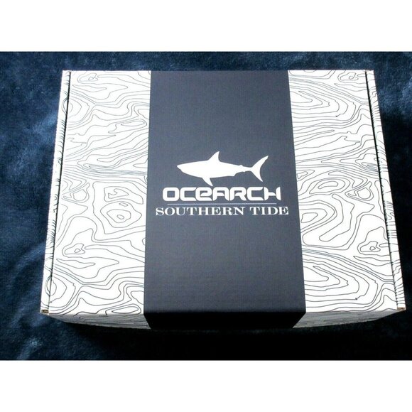 Southern Tide x Ocearch Mens SS Shark T shirt White Blue Boat Flag Gift Box NEW - Picture 6 of 6